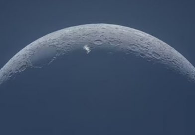 На новому знімку Місяця чітко видно величезний штучний об’єкт: що це